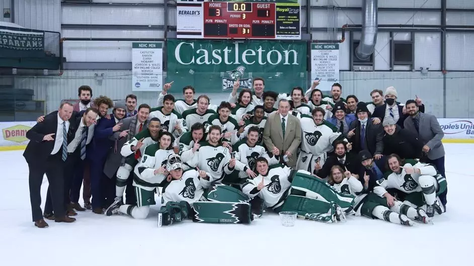 Castleton Men's Hockey Claims Tournament Title With Triumph Over Franklin Pierce | Elite Junior Profiles